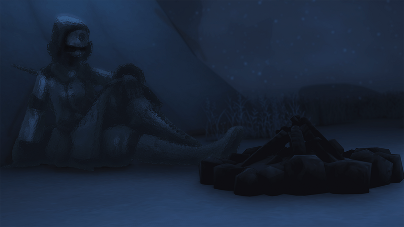 The arctic clime of Coerthas freezing an Arbozu.